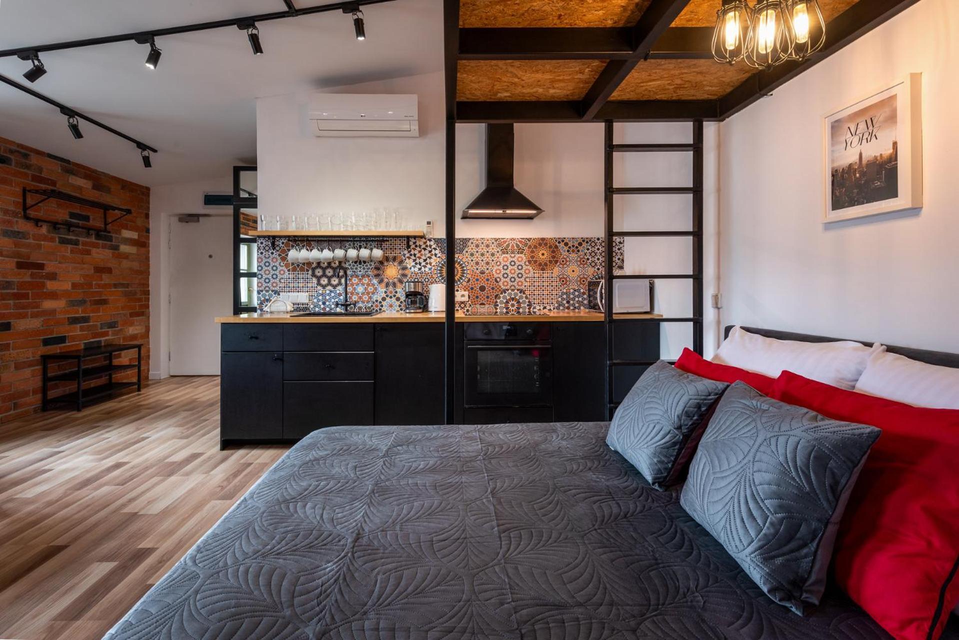 Modern Apartment Arizona Studio Old Town Dietla Balcony Krakow Luaran gambar