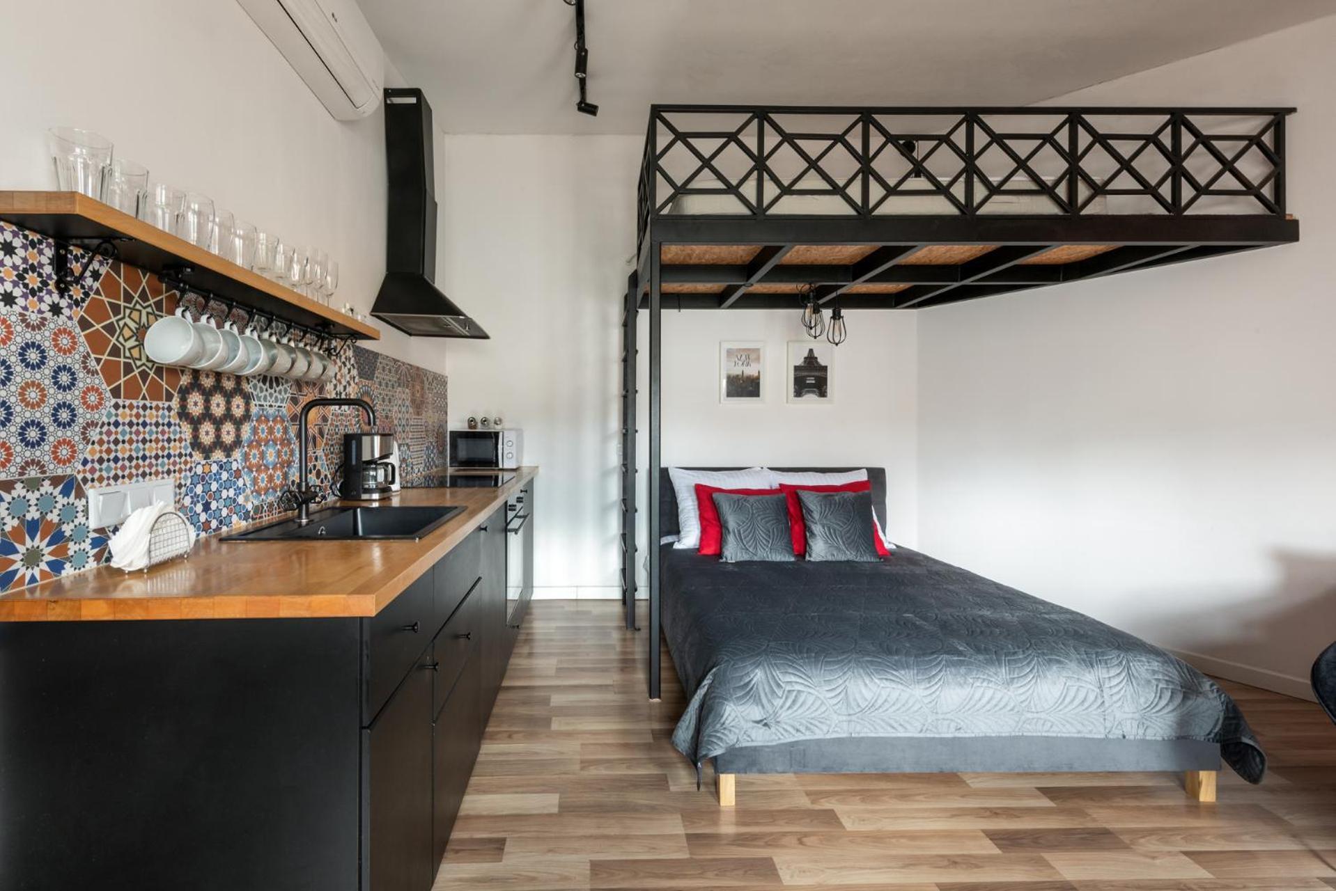 Modern Apartment Arizona Studio Old Town Dietla Balcony Krakow Luaran gambar